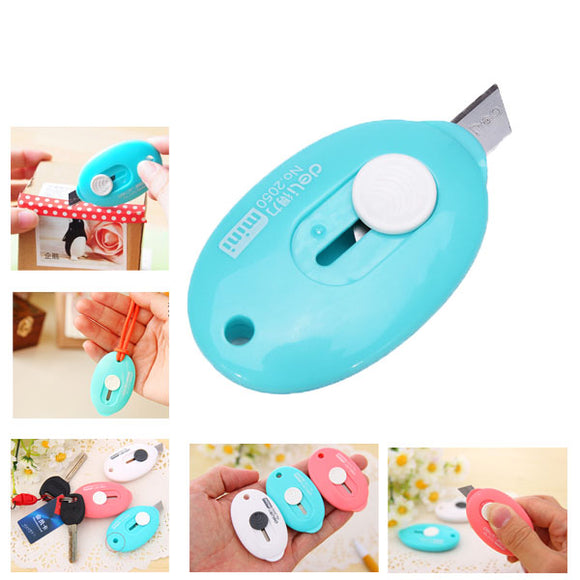 Oval Package Knife Utility Knife Paper Cutting Knife Opener Stealth