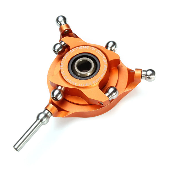 Tarot 450 DFC Helicopter Metal Swashplate Dual-Digit Orange/Black