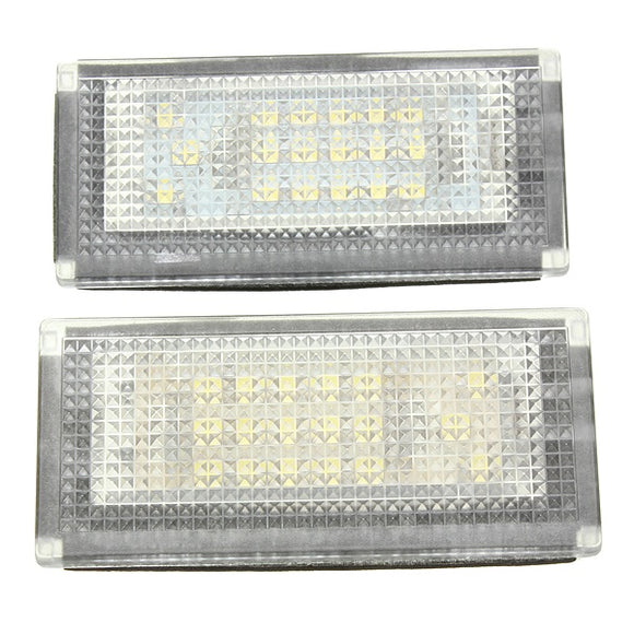 2pcs 18 LED License Nubmer Plate Lights Lamp for Mini Cooper S R50