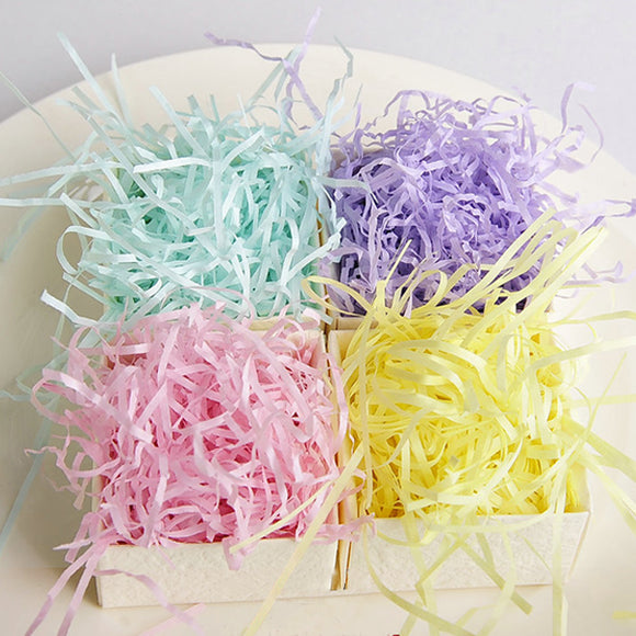 100g Colorful Shredded Tissue Paper Gifts Box Hamper Stuffing Filler