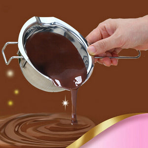 304 Stainless Steel Chocolate Water-resisting Pot Butter Heated Bowl