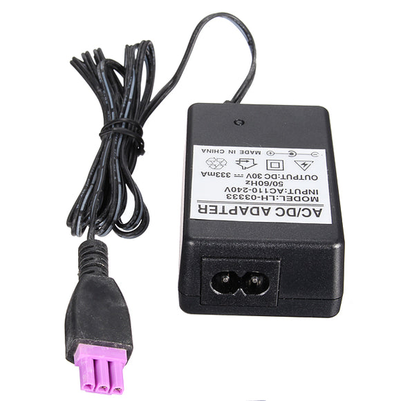 30V 333mA Printer Power Supply Cord Adapter For HP1000 1050 2050 2060