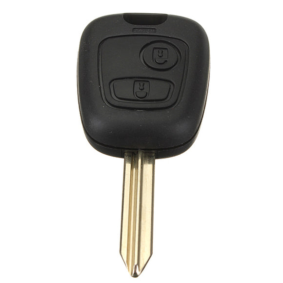 2 Button 433MHz Remote Key Fob Blade With Chip ID46 For Citroen