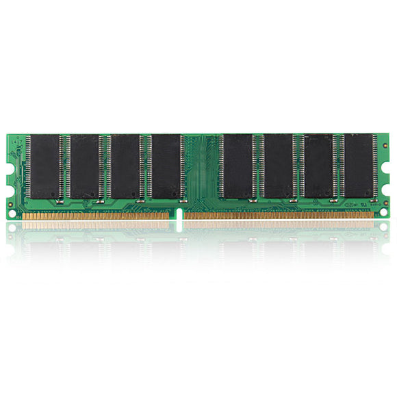 1GB DDR333 MHz PC2700 Non-ECC Desktop DIMM Memory 184 Pins