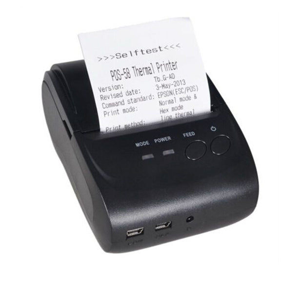 Free SDK Portable Wireless bluetooth Android Thermal Printer 58mm Mini Receipt Thermal Printer