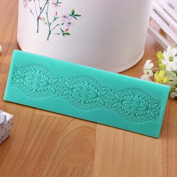 Butterfly Lace Decorative Molds Fondant Silicone Cake Mould