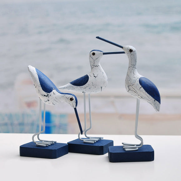 Mediterranean Style Ornaments Creative Seabirds Furnishing Decoration