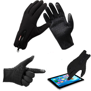 Winter Sports Cycling Skiing Touch Screen Windproof Fleece Gloves
