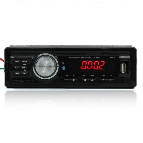 Car Stereo Radio 1 Din in Dash SD/USB AUX FM MP3 MP5 Player 12V 1131B