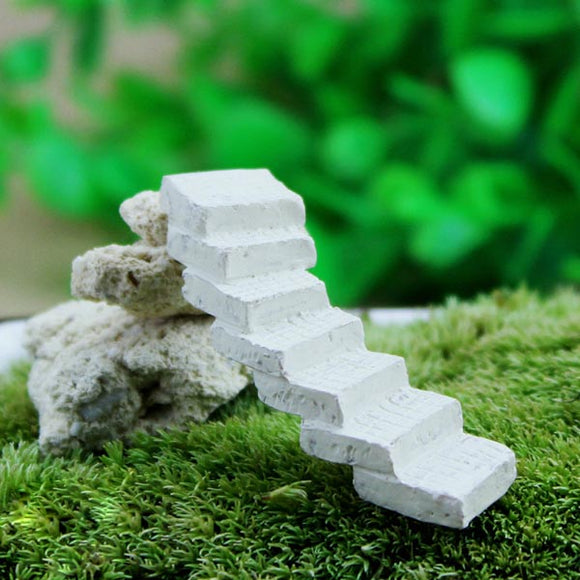 Micro Landscape Decorations Mini Resin Stair Garden Landcaping