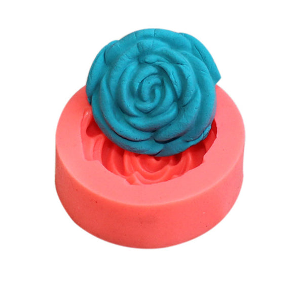 3D Rose Silicone Fondant Cake Mold Chocolate Clay Soap Mould Baking Cake Decorating Tool