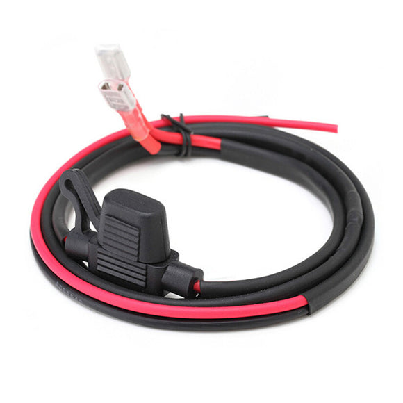 Car Cigarette Lighter Seat Cable with 10A fuse Waterproof