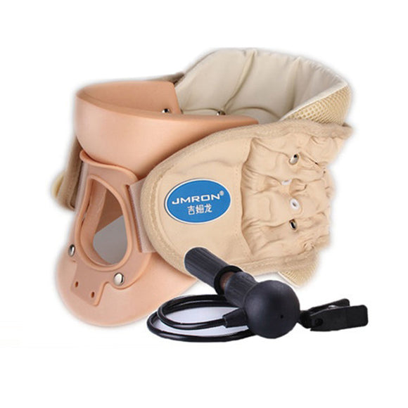 JMRON CR-802 Cervical Vertebra Brace Air Traction Therapy Item Belt Neck Pain Release Support