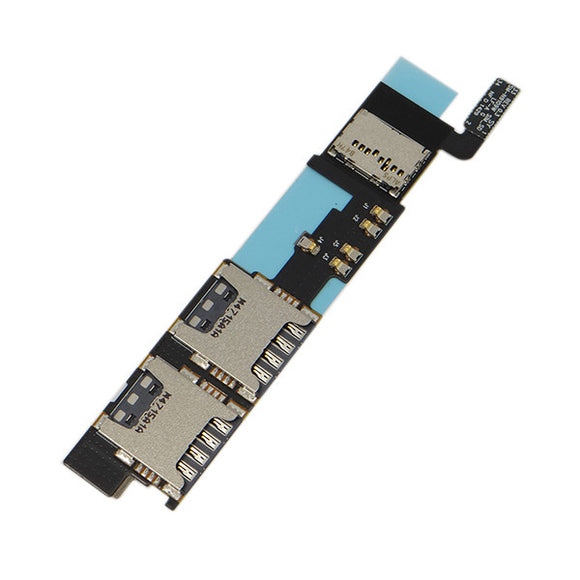 TF Memory Card SIM Tray Slot Flex Cable For Samsung Note 4 N9109W