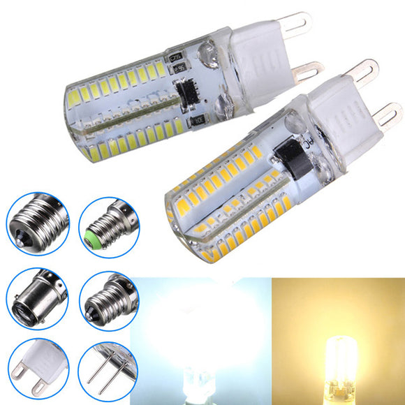 Dimmable G9 3W White/Warm White 3014SMD LED Bulb Silicone 220-240V