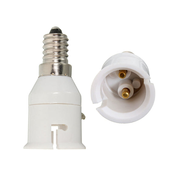 E14 To B22 LED Lamp Bulb Screw Socket Adapter Converter Holder