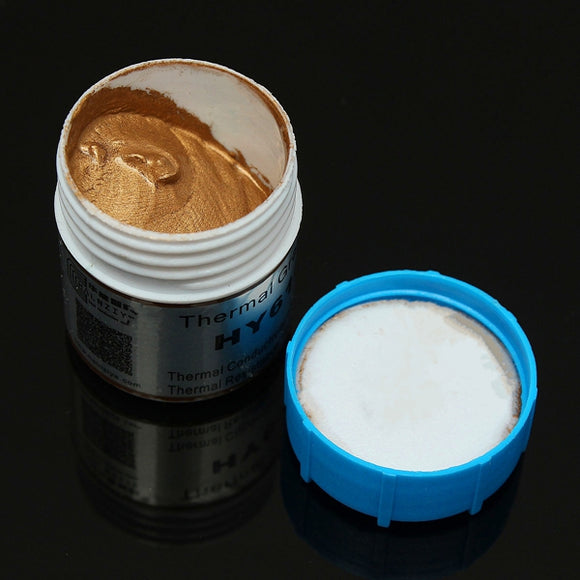 10g Golden Thermal Paste Grease Compound Silicone For Graphics CPU Heat Sink