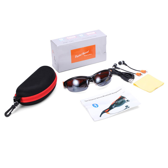 Smart Answer Call Hi-Fi Headset Sunglasses With Bluetooth Function