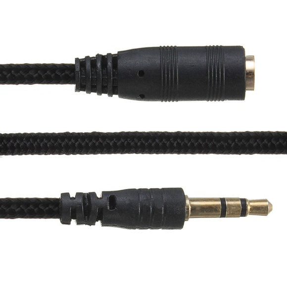 Long 3.5mm Headphone Earphone Extension Extender M F Cable