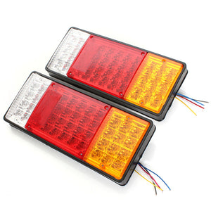 2x 44 LEDs Indicator Tail Light UTE Boat Trailer Truck Waterproof