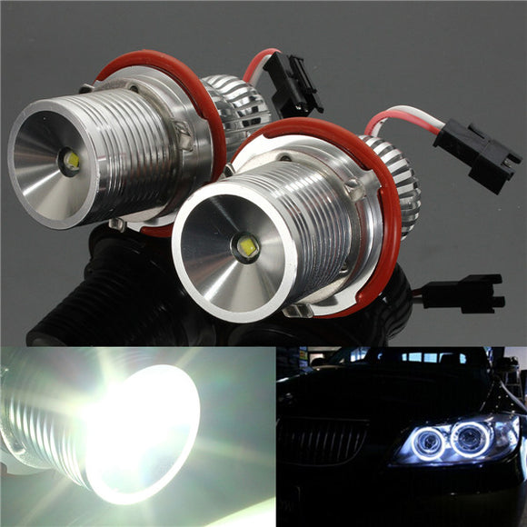 10W LED Angel Eye Halo Ring Light Bulb for BMW E39 E60 12/24V