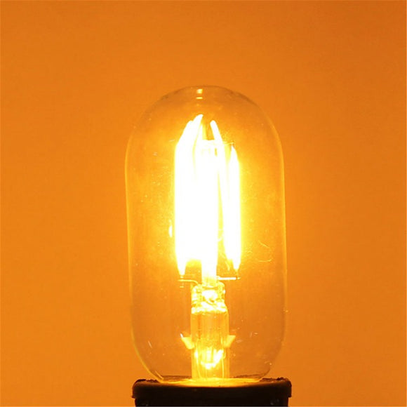T45 E27 4W Warm White 400LM COB LED Filament Retro Edison Bulbs 110-240V
