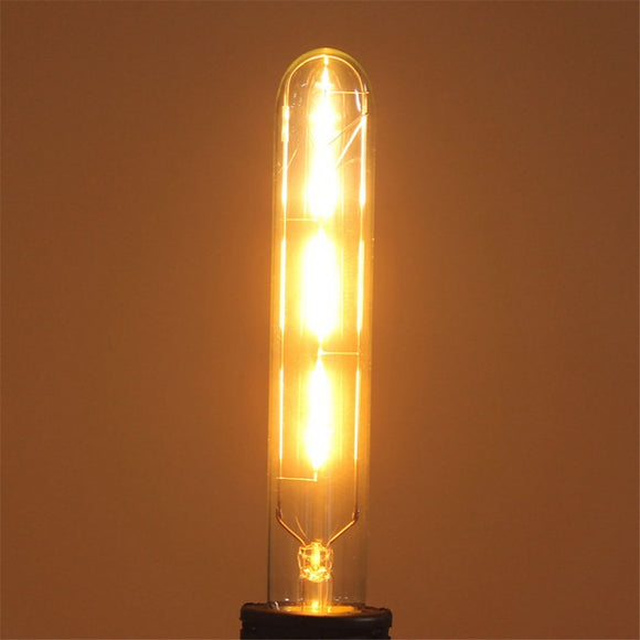 T185 E27 3W Warm White 300LM COB LED Filament Retro Edison Bulbs 110-240V