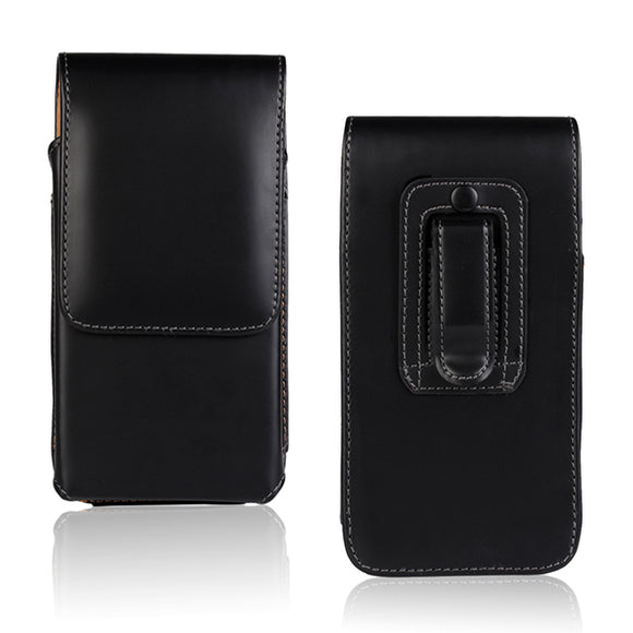Waist Hanged Open Up And Down Leather Case For Sony T2