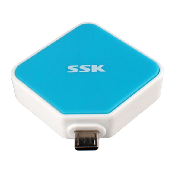 SSK SCRM068 Multifunctional SD Card TF Card Reader For Mobile Phone