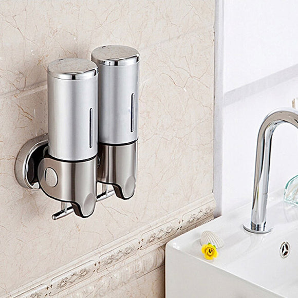 Wall-mounted Manual Soap Dispenser Bathroom Liquid Soap Box