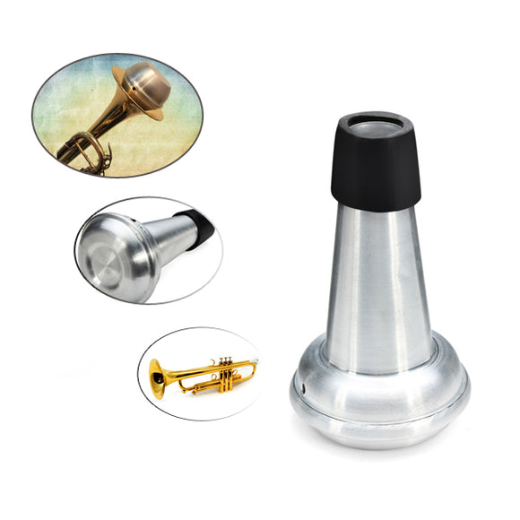 Light Weight Trumpet Aluminum Mute Straight Practice Mute
