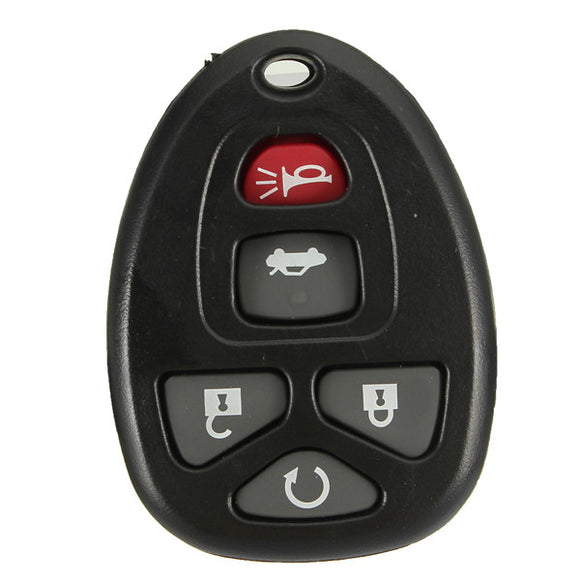 Rubber Pad Remote Key Keyless Car Case Shell For Buick Chevrolet
