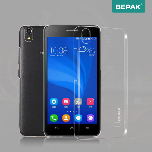 Bepak Brand Crystal Transparent Case For Honor 4 Play/C8817D/C8817e