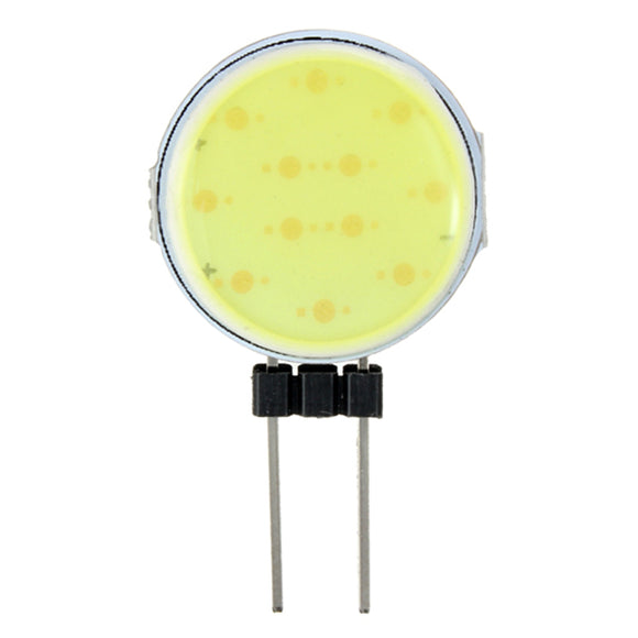 Ultra Bright  G4  0.6W 150LM COB LED White Light Bulb Lamp DC 12V