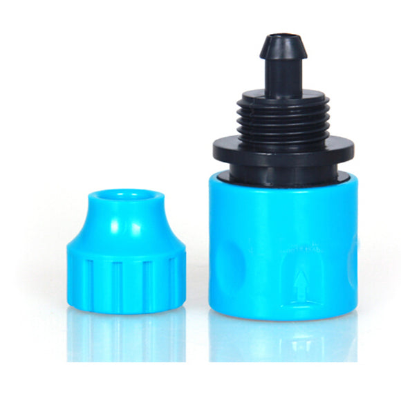 3/8 Inch Garden Micro Water Hose Fast Joint Plastic Connector Fitting