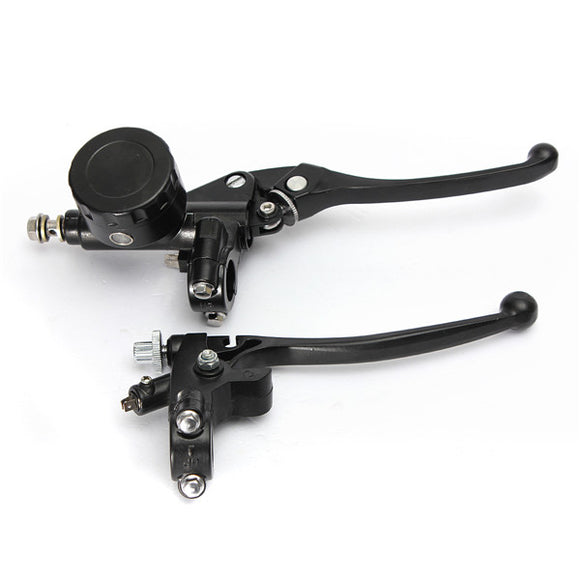 7/8 Left&Right Motorcycle Hydraulic Brake Master Cylinder Clutch Lever