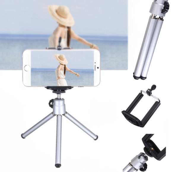 360 Rotatable Mini Stand Tripod Mount Phone Holder