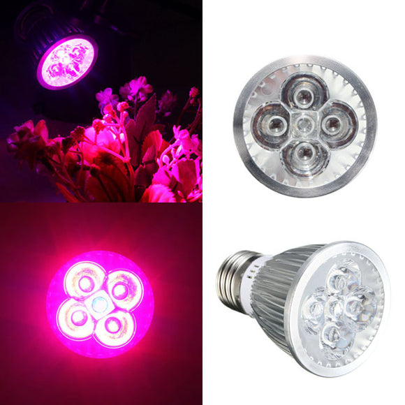 15W E27 Red + Blue LED Plant Grow Light Lamp Flower Hydroponic Globe Bulb 85-265V