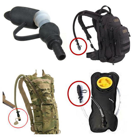 Drink Tube Bite Valves For Camping Hiking Cycling Water Bag Sucker With Cover