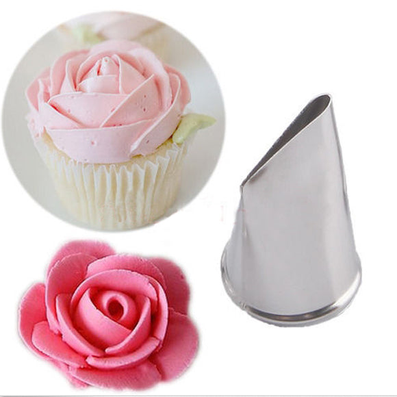 Stainless Steel Icing Piping Nozzles Cup Cake Fondant Cake Decorating Pastry Tool