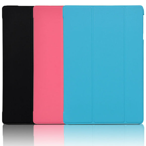 Tri-fold PU Leather Case Stand Cover For HP10 2101RA HP10 Plus 2201RA
