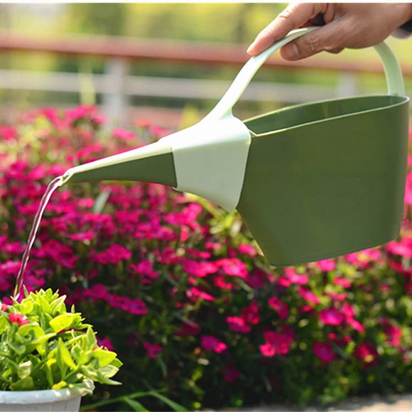 1.2L Garden PP Plastic Long Spout Flower Watering Can Pot Bottle