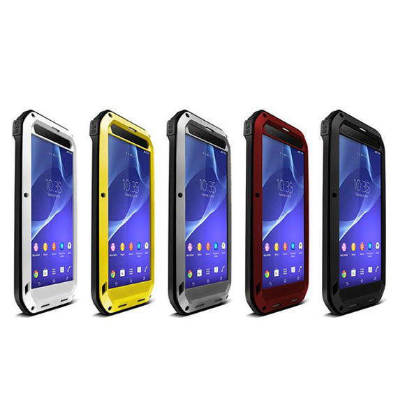 Waterproof Shockproof Dustproof Metal Case Cover For Sony Xperia T2