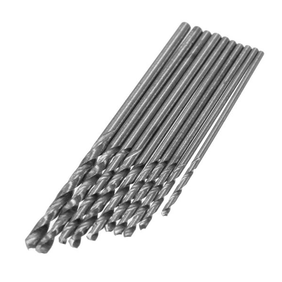 10pcs Mini 0.8-1.5mm Twist Drill Bit For PCB Board Wood Plastic