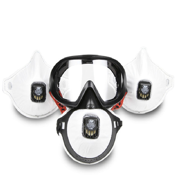 PM2.5 Anti Fog Haze and Dust Protective Masks & Goggles For JSP