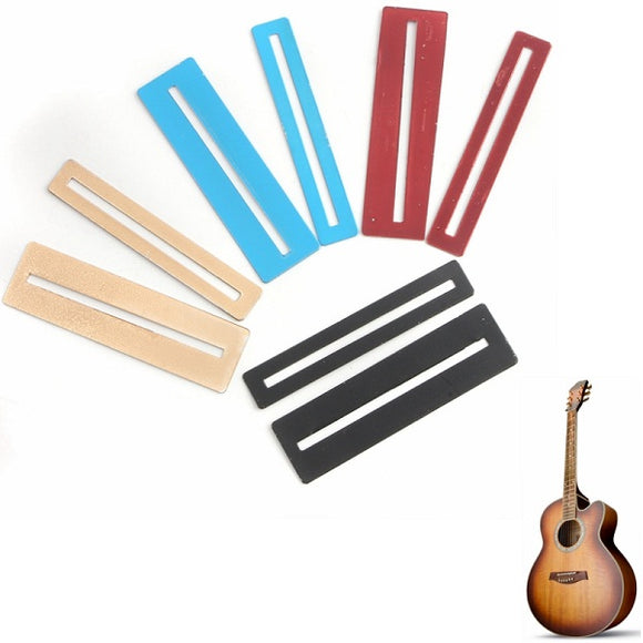 2 pcs Colorful Stainless Steel Fretboard Protector for Guitar