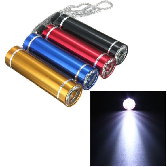 Elfeland 1W Aluminum 1Mode Mini Portable Flashlight AAA
