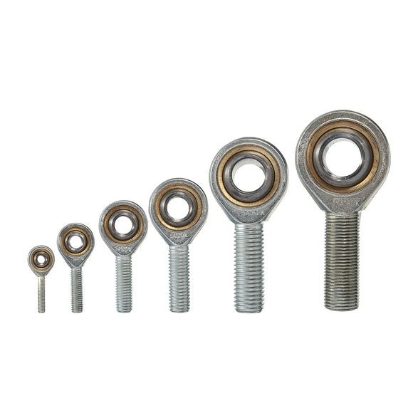 6mm-18mm Male Thread Rod End Joint Bearing SA6T/K-SA18T/K Spherical Oscillating Bearing CNC Parts