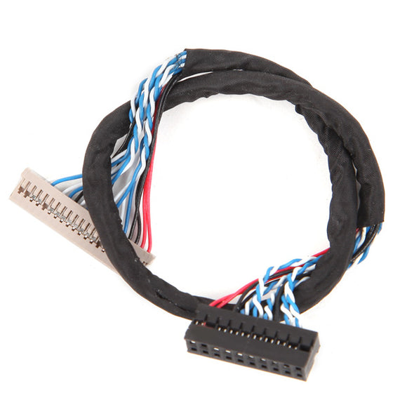 Geekcreit 20Pin DF14 20-20 Signal 8 Bit LCD Screen Driver Board Line LVDS Screen Cable