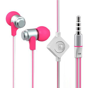 Wallytech WHF-116 In-ear Stereo Sound Wired Earphones For Smartphone